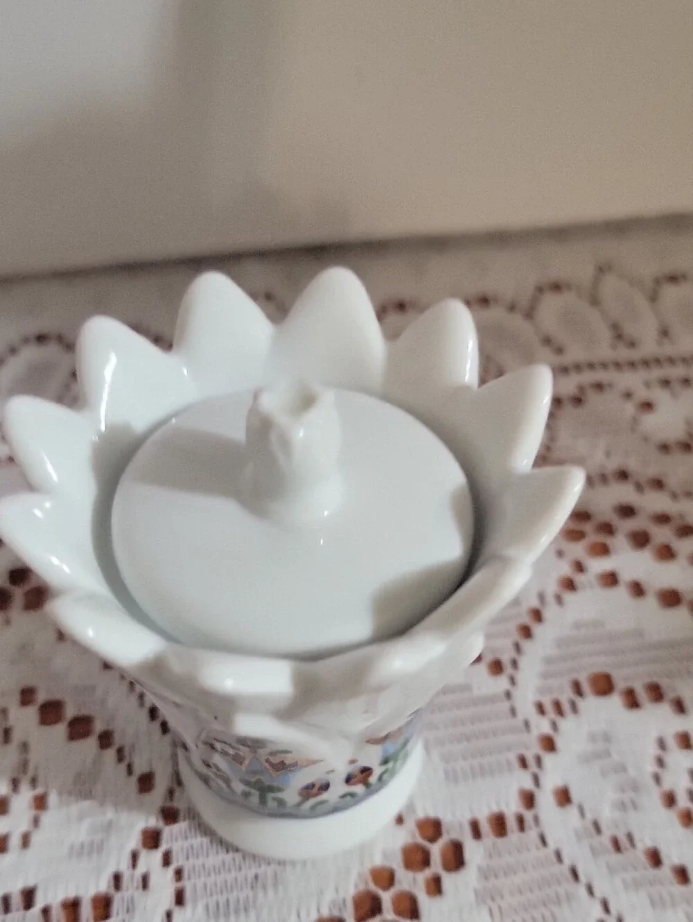 Elizabeth Arden 'Treasures of the Pharaohs' Candle Jar And Trinket/Powder Dish